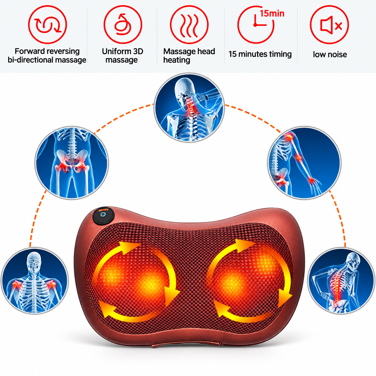 Professional Massaging Pillow